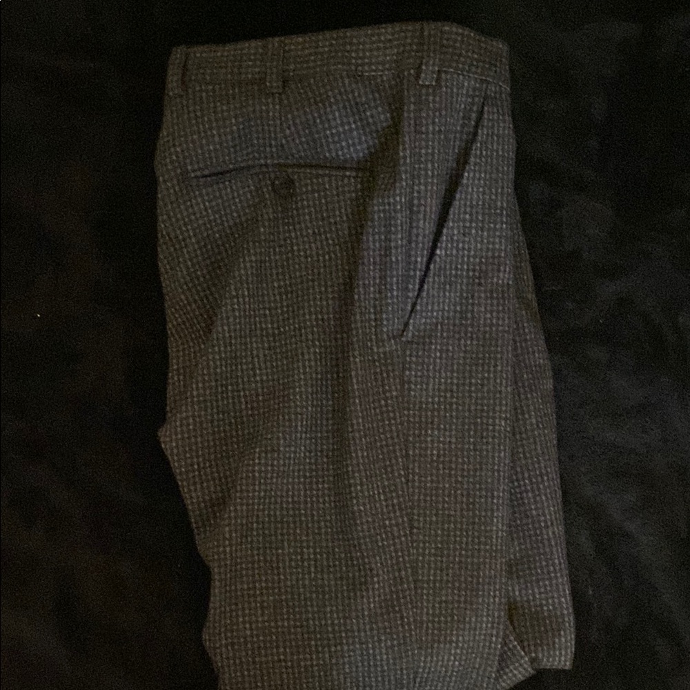 Gucci Gray/Black Dress Pants